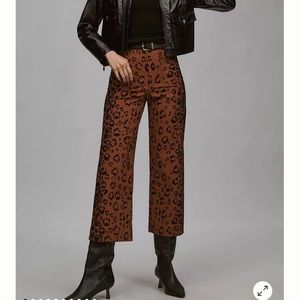 The Colette Cropped Wide-Leg Pants by Maeve. NWT